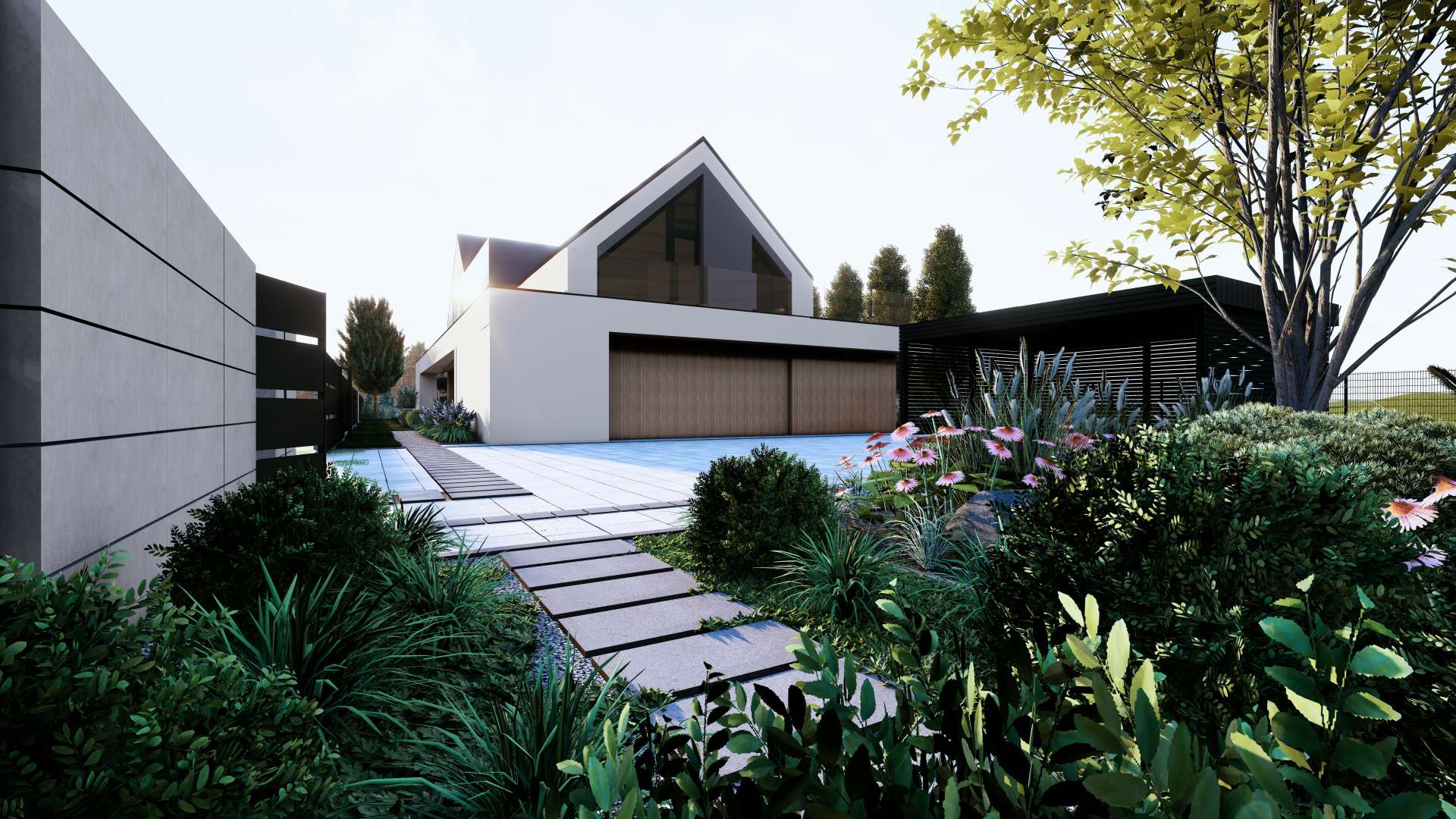 Projekt ogrodu w Żołyni