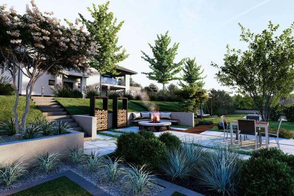 Projekt ogrodu w Łączkach