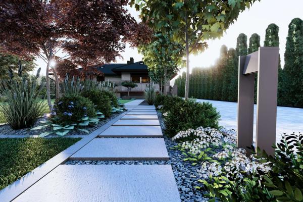 Projekt ogrodu w Wiązownicy