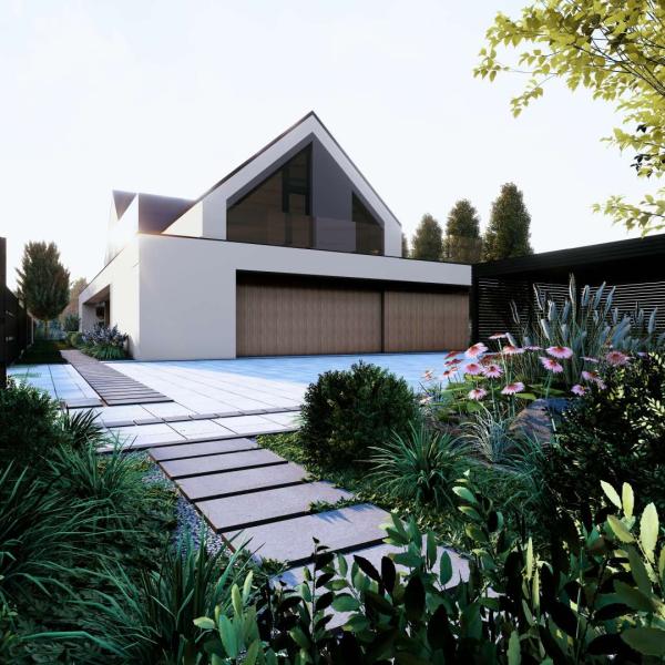 Projekt ogrodu w Żołyni